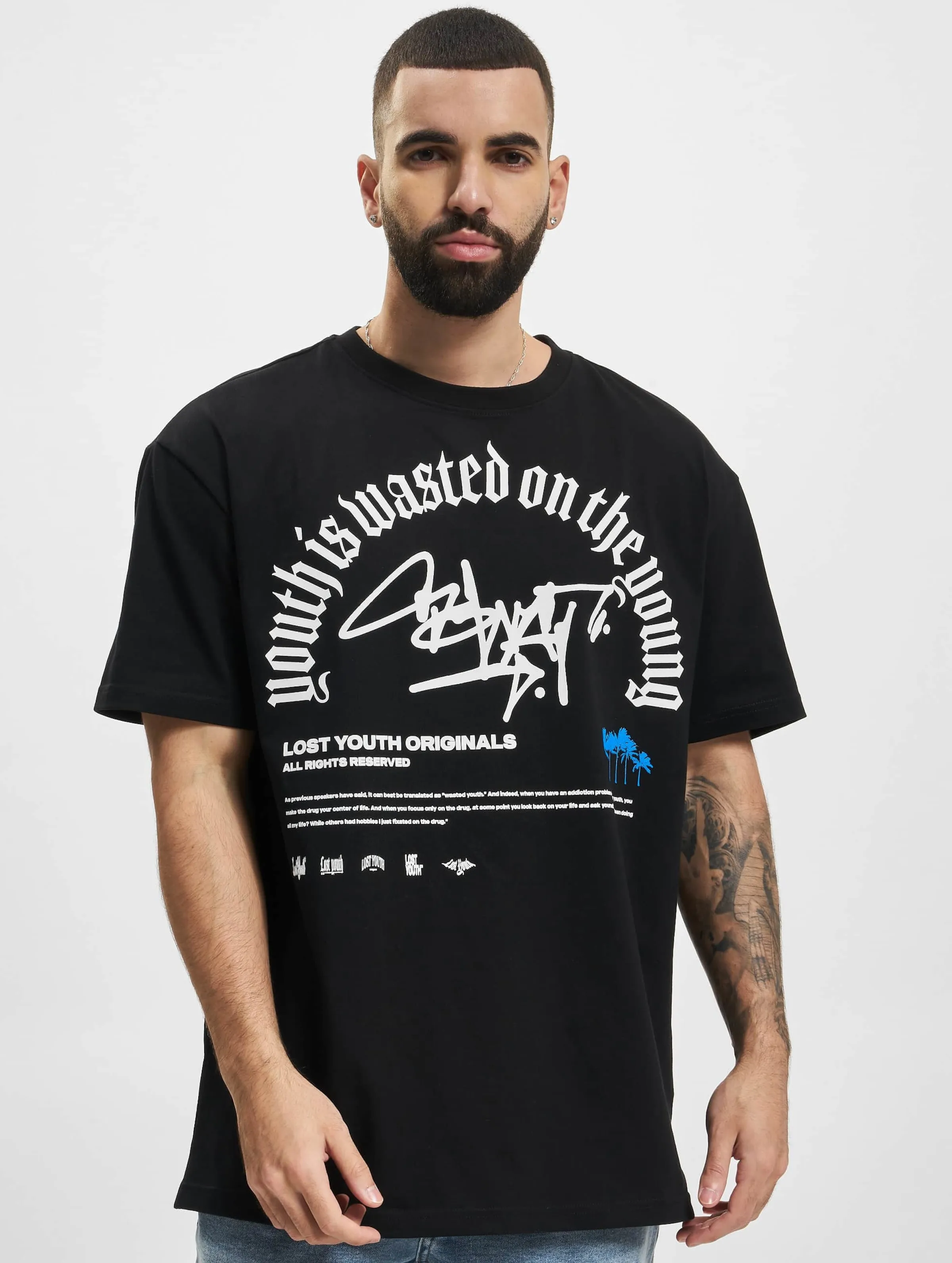 Lost Youth Lost Youth T-Shirt GRAFFITI black L