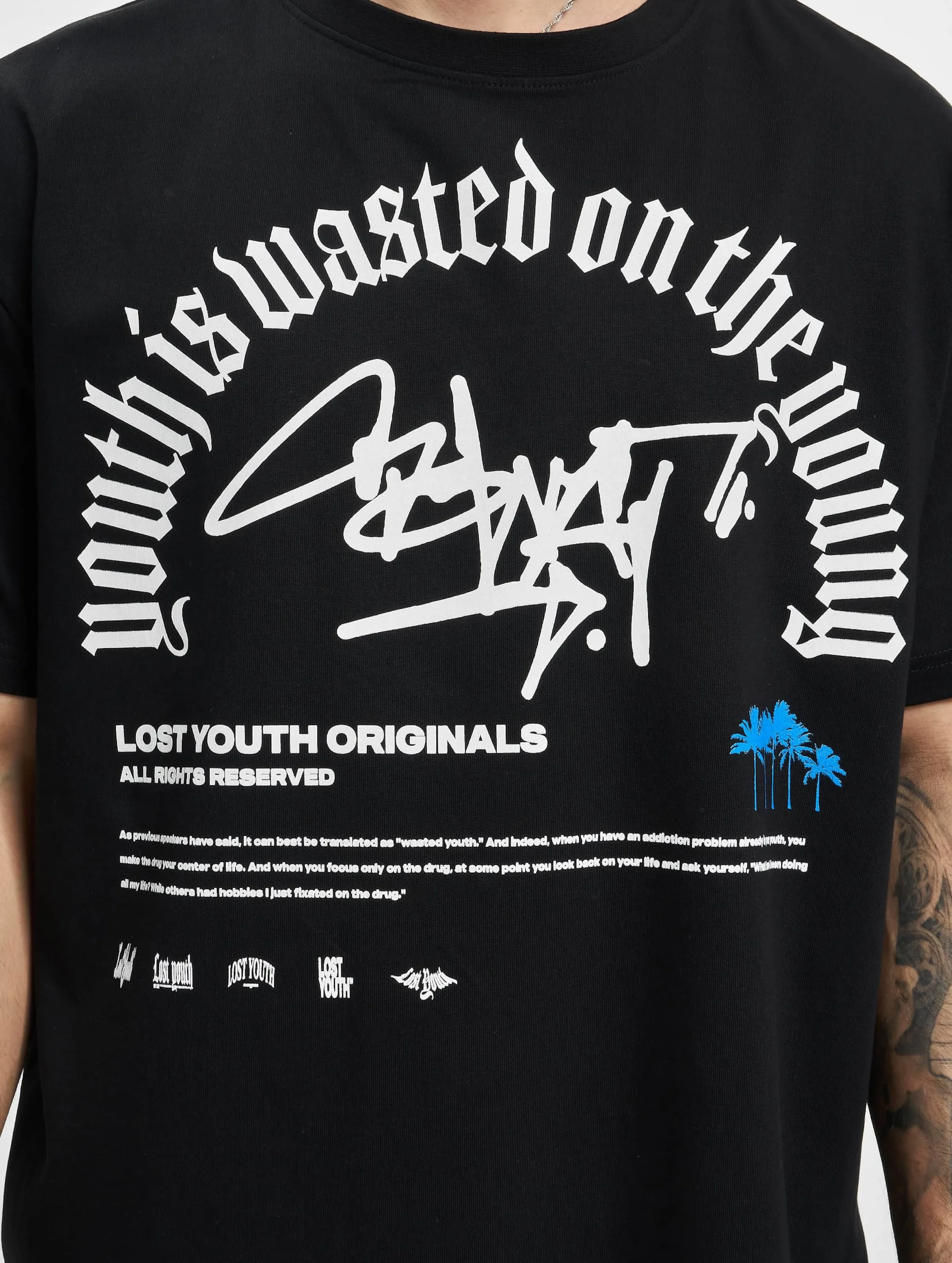 Lost Youth Lost Youth T-Shirt GRAFFITI black L