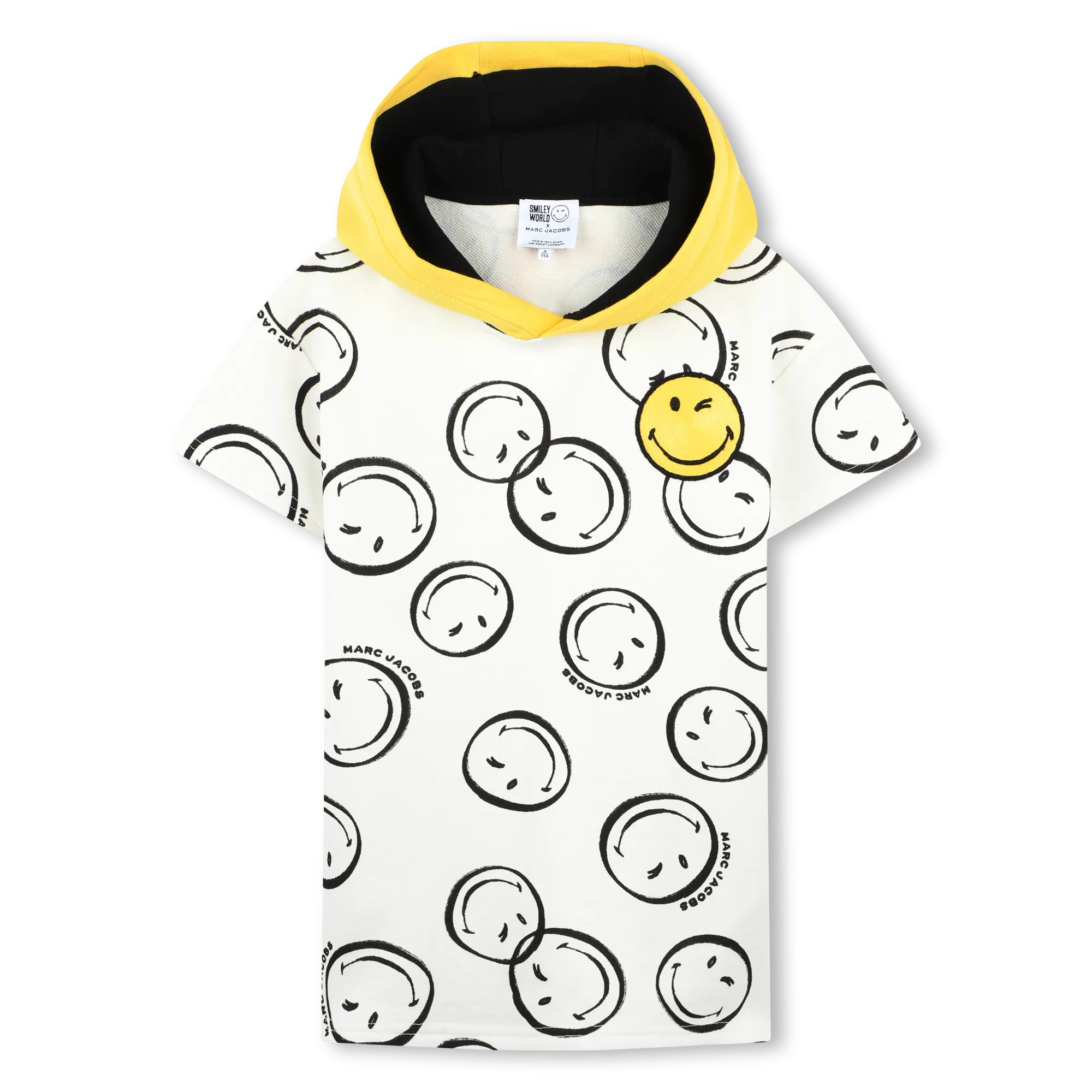 MARC JACOBS Vestido con capucha Smiley