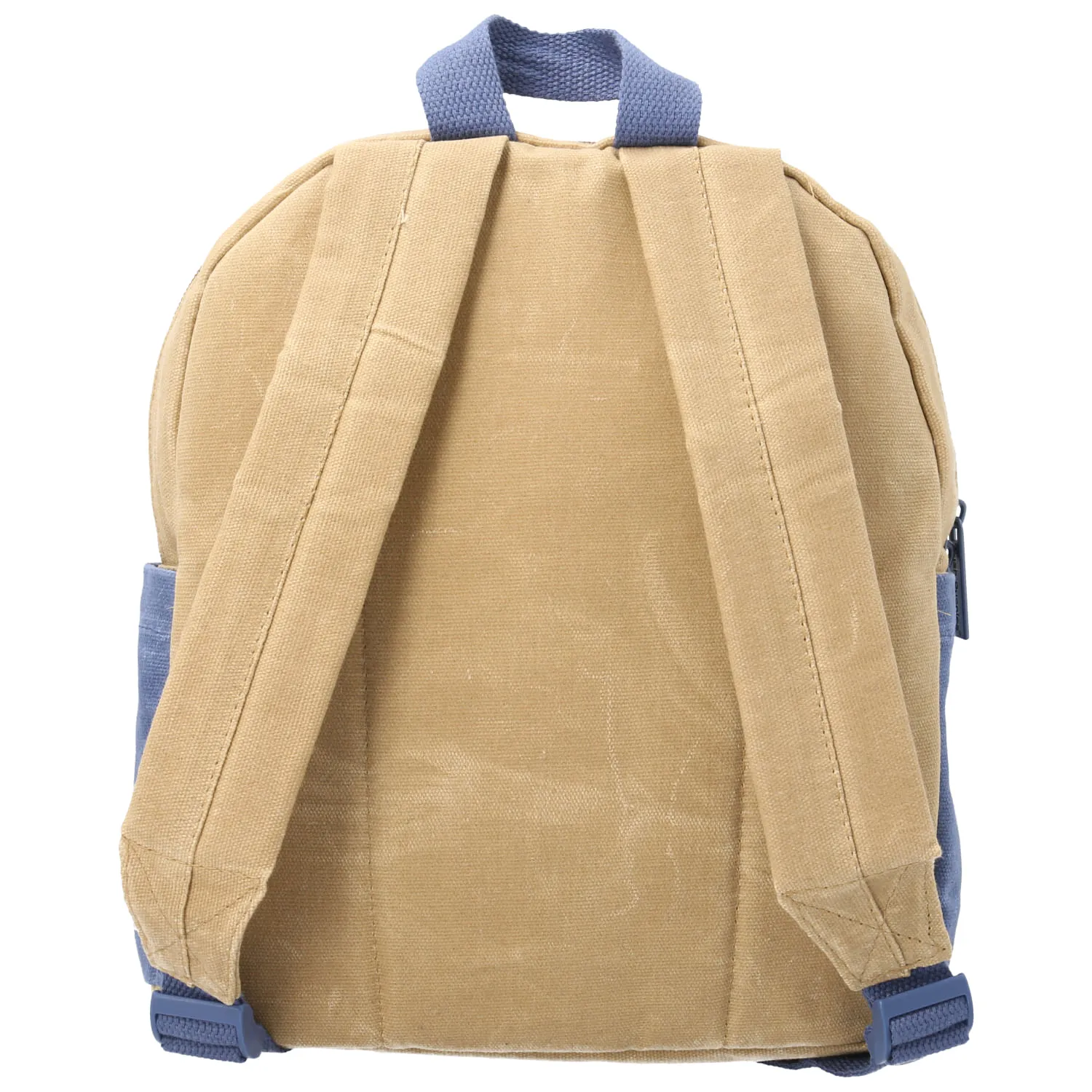 Mochila Canvas Engrasado Niño Recycling Backpack Beige/Crudo Hush Puppies