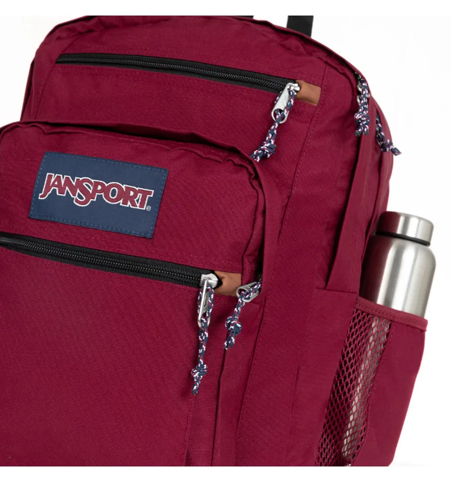 Mochila JanSport 34 litros triple con bolsillo para portátil COOL STUDENT Ref. EK0A5BAKN62 Russet red/granate