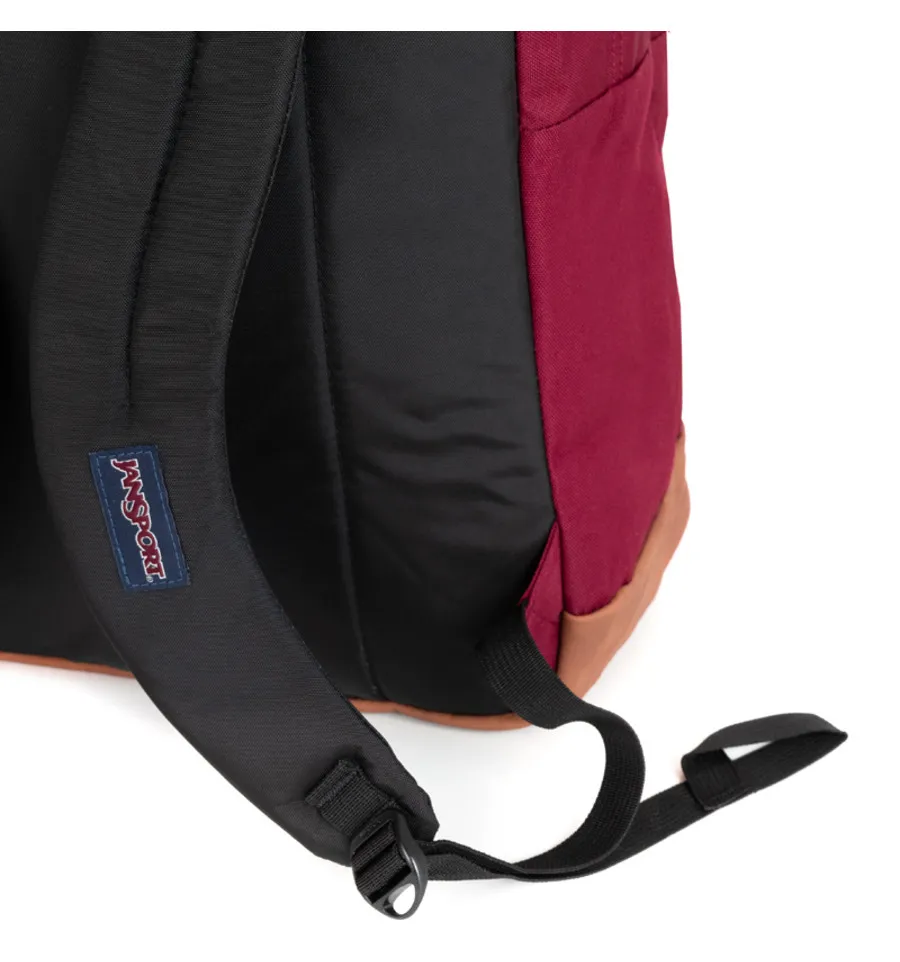 Mochila JanSport 34 litros triple con bolsillo para portátil COOL STUDENT Ref. EK0A5BAKN62 Russet red/granate