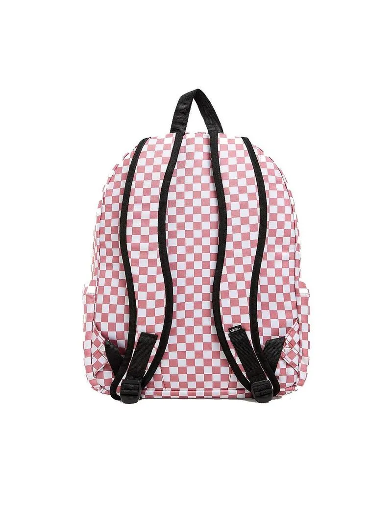 Mochila Unisex Vans Old Skool Check Rosa