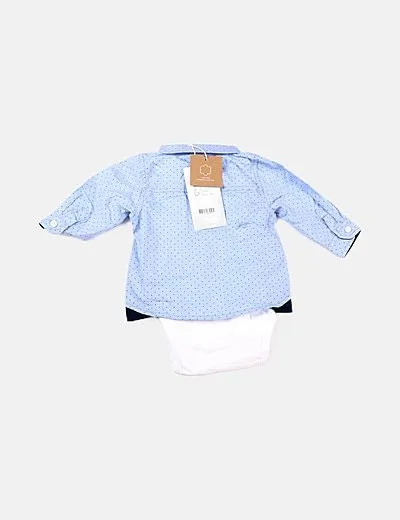 Name it Camisa azul cubrepañales