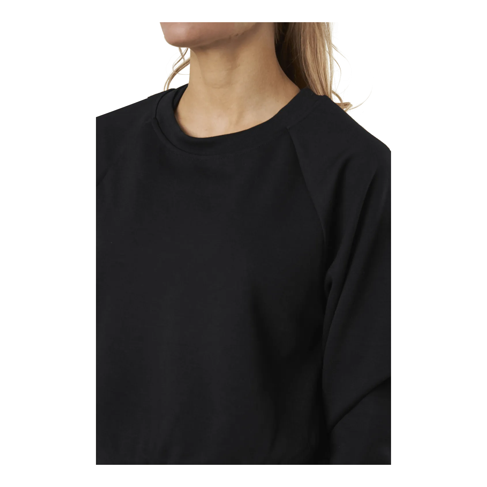 Only Joy L/S Raglan O-Neck Swt Black