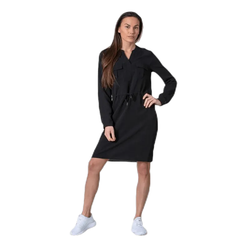 Only Winnervertigo L/S Dress Black