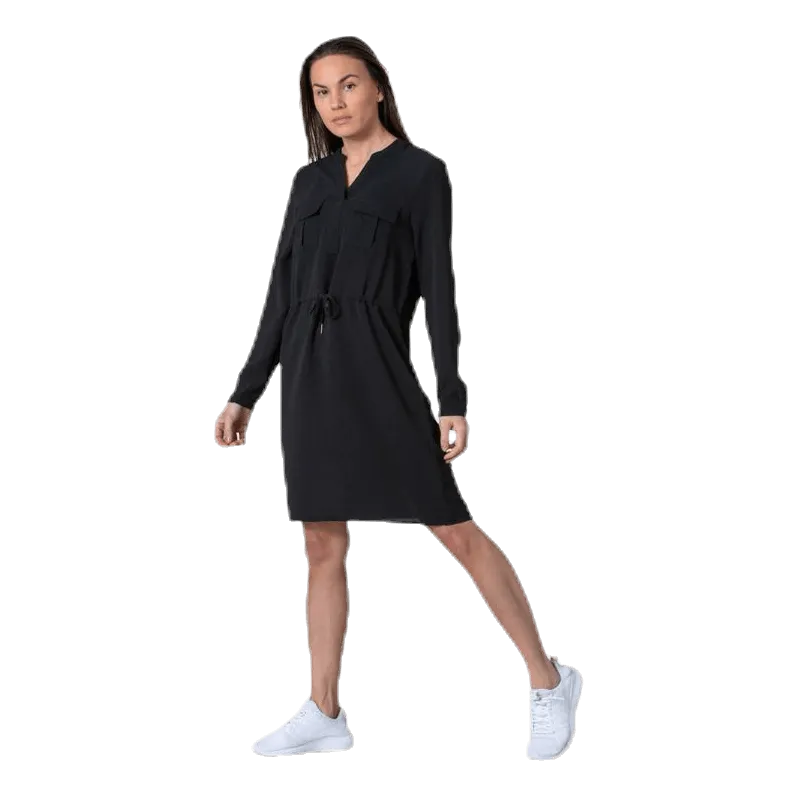 Only Winnervertigo L/S Dress Black