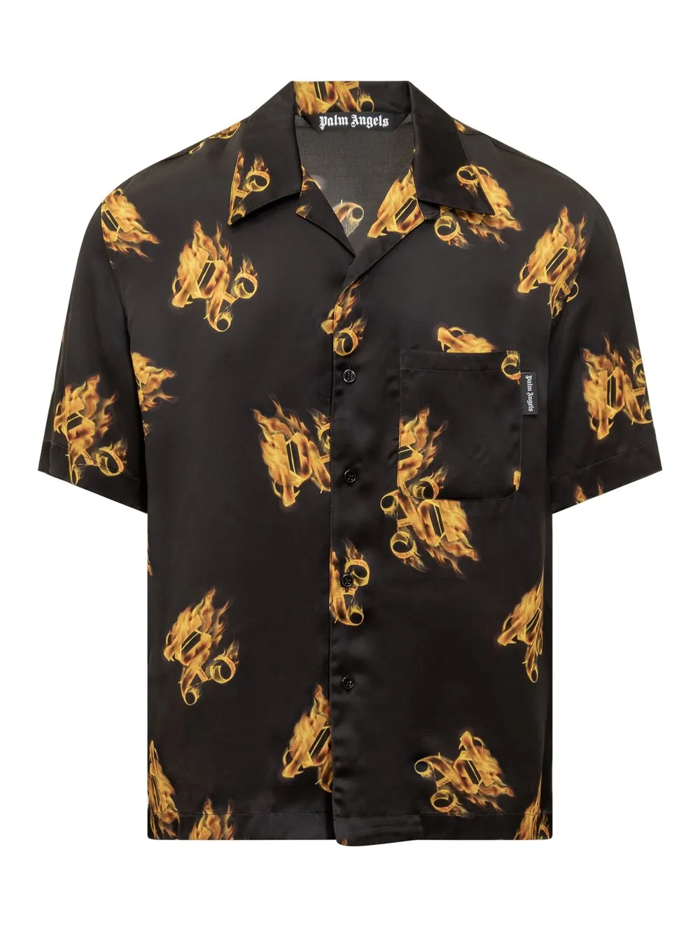 PALM ANGELS Burning Monogram Shirt