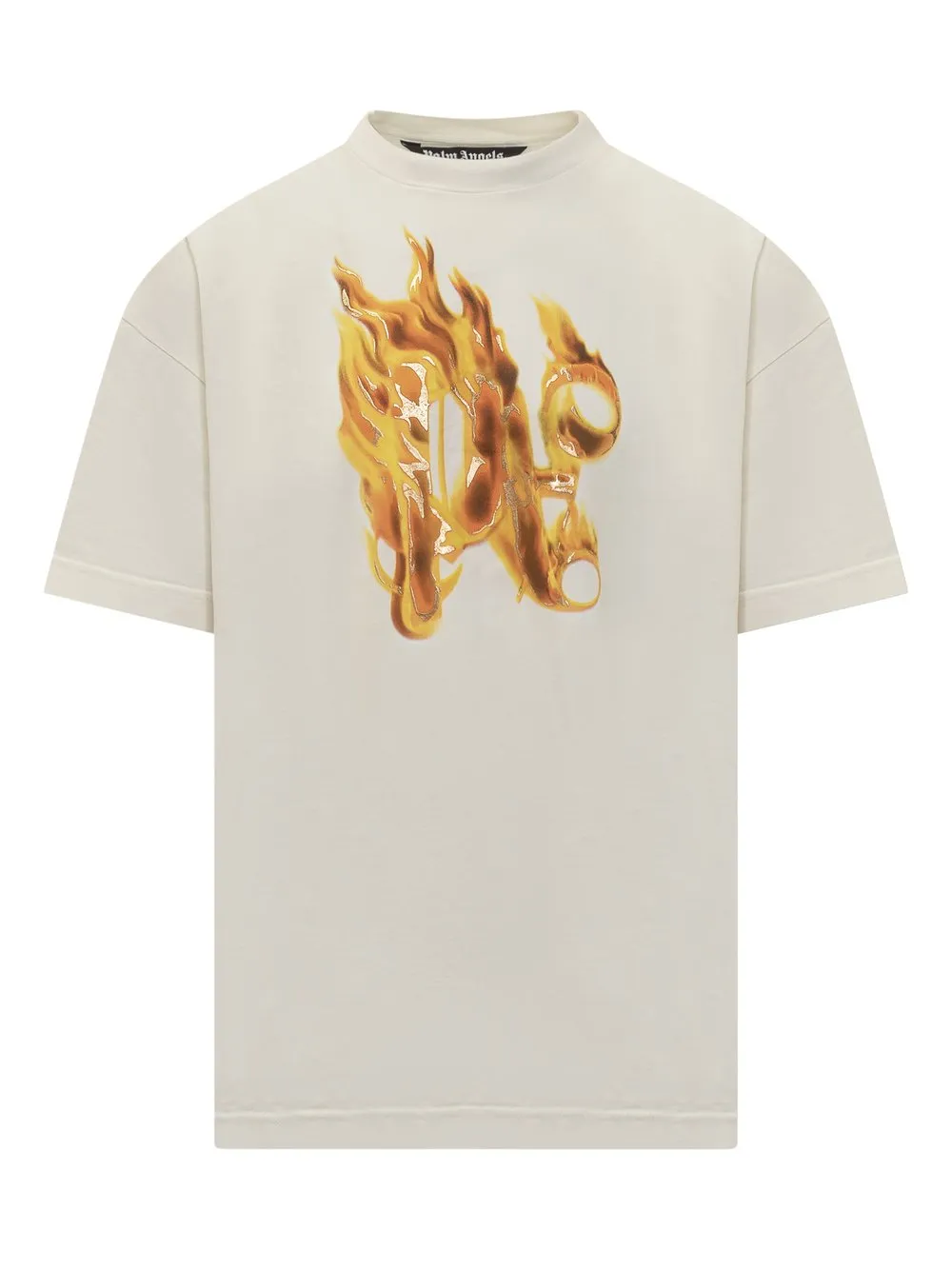 PALM ANGELS Burning Monogram T-Shirt