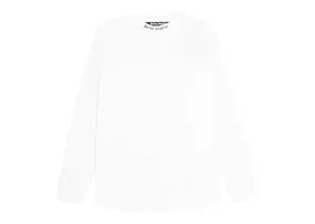 Palm Angels Doubled Logo Longsleeve T-Shirt White/Black/Fuschsia