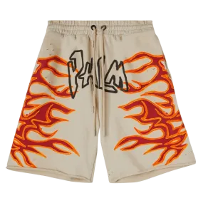 Palm Angels GD Graffiti Flames Sweatshort