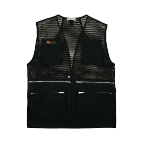 Palm Angels Mesh Multi Pocket Vest