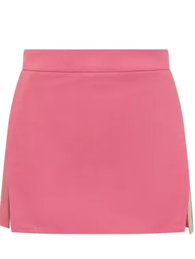 PALM ANGELS Mini Track Skirt