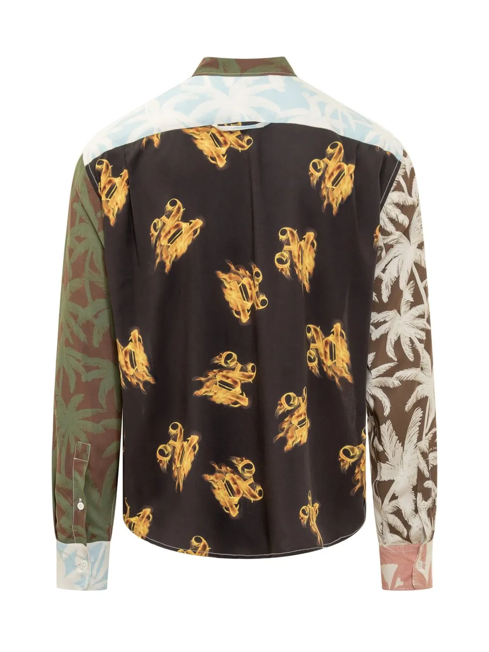 PALM ANGELS Patchwork Palm Shirt