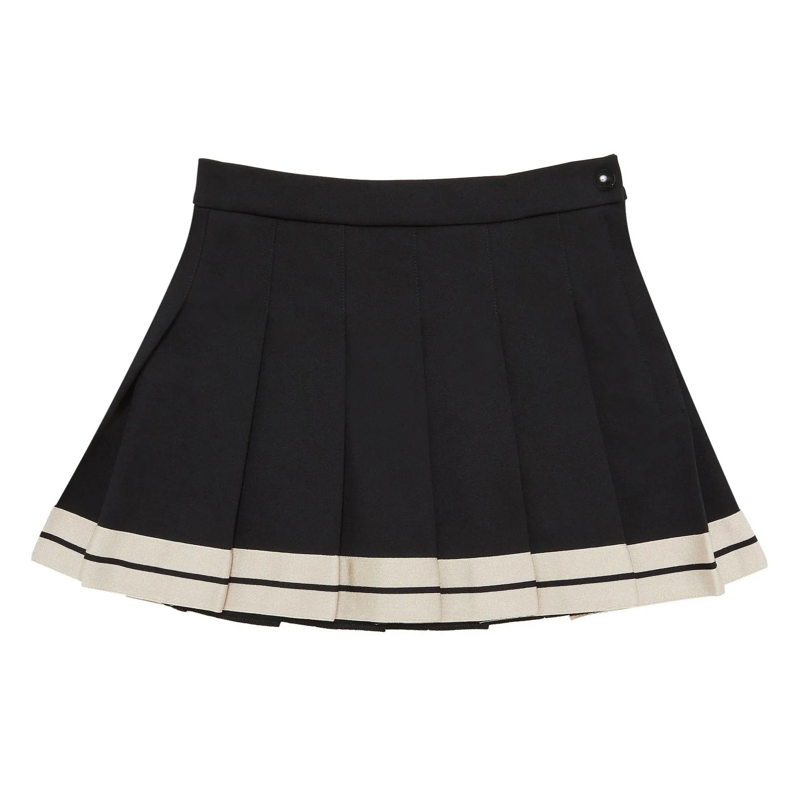 Palm Angels Track Pleated Mini Skirt