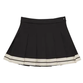 Palm Angels Track Pleated Mini Skirt