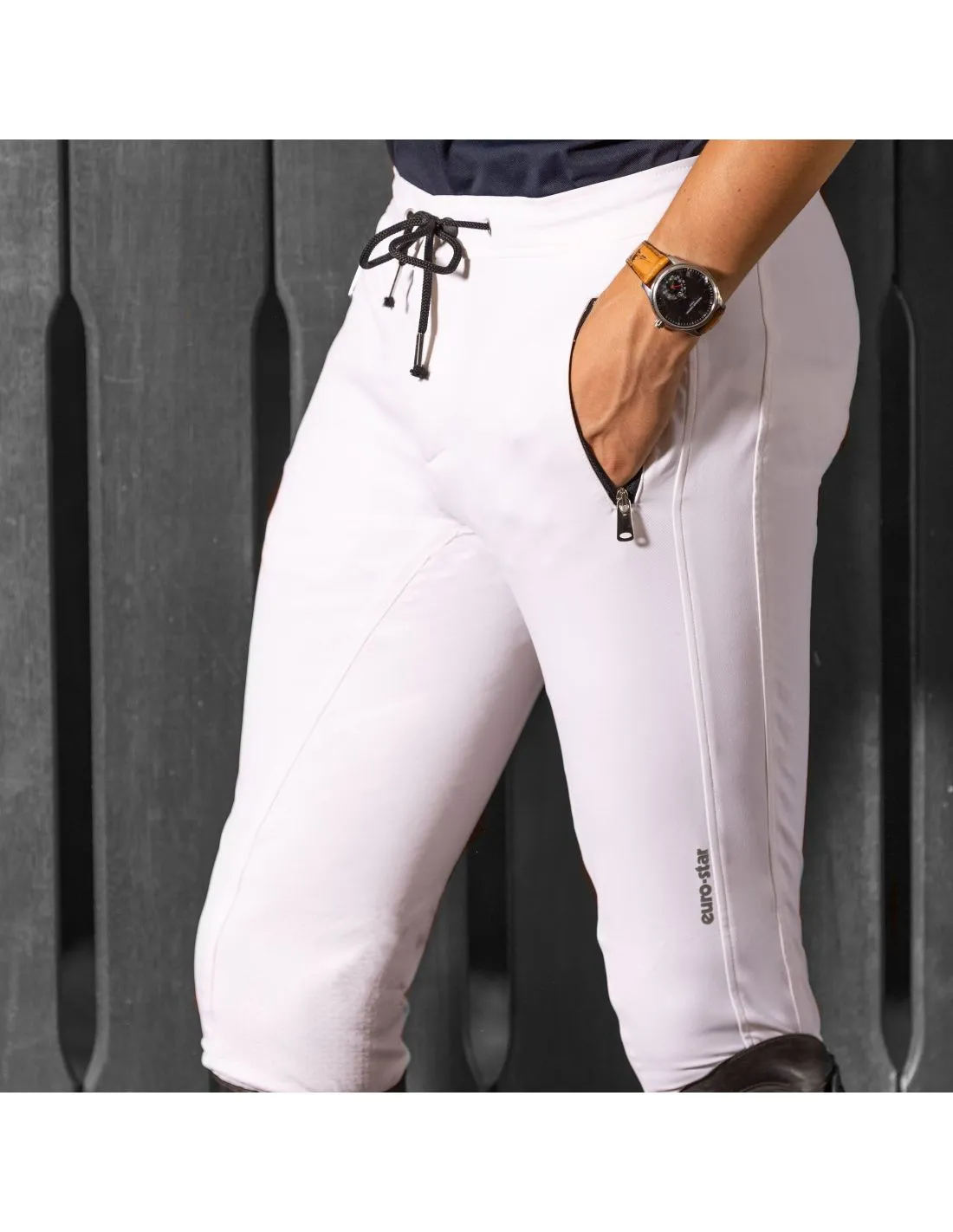 PANTALÓN DE EQUITACIÓN ESAthleisuremen FULLGRIP HOMBRE