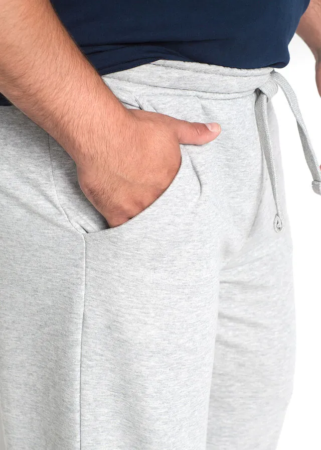 Pantalón de chándal Gris claro jaspeado