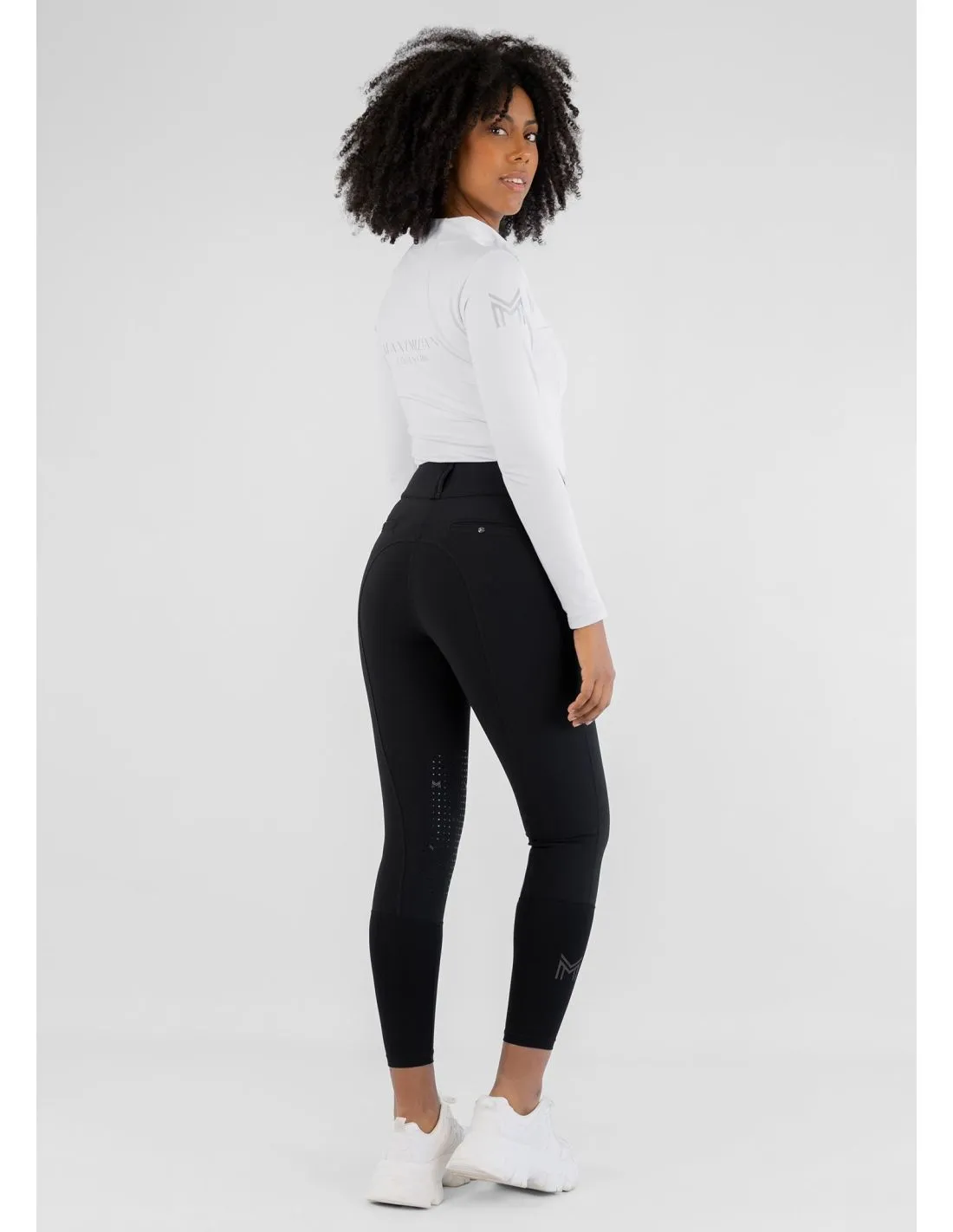 Pantalón de montar Honour Breeches Negro Maximilian