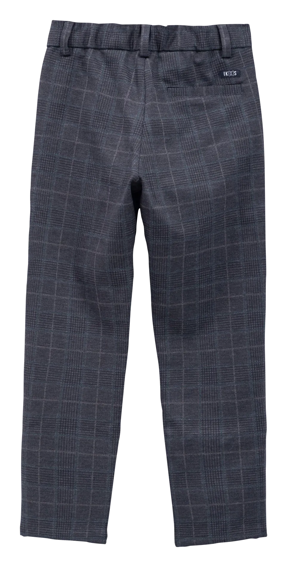 Pantalón de punto con estampado en azul