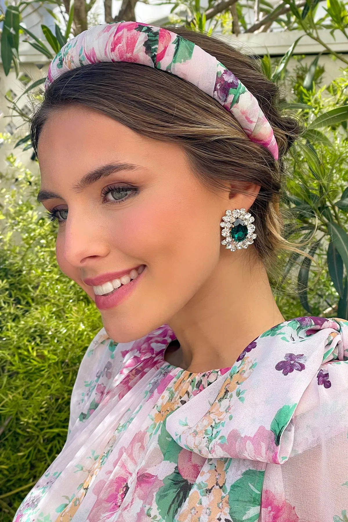 Pendientes Dormilona esmeralda