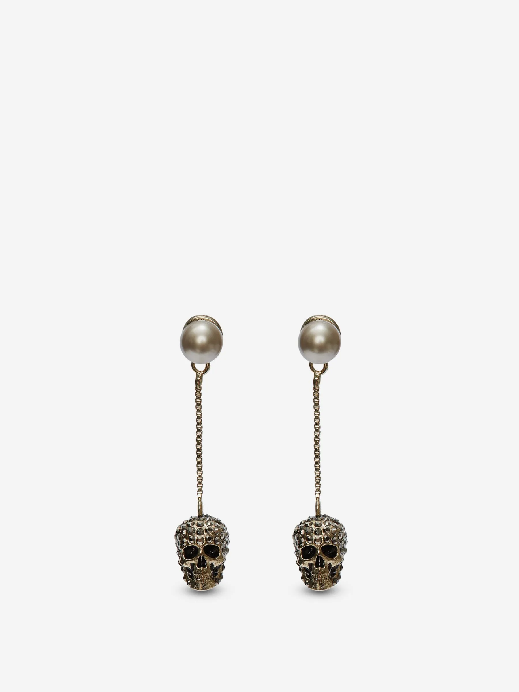 Pendientes Skull Chain