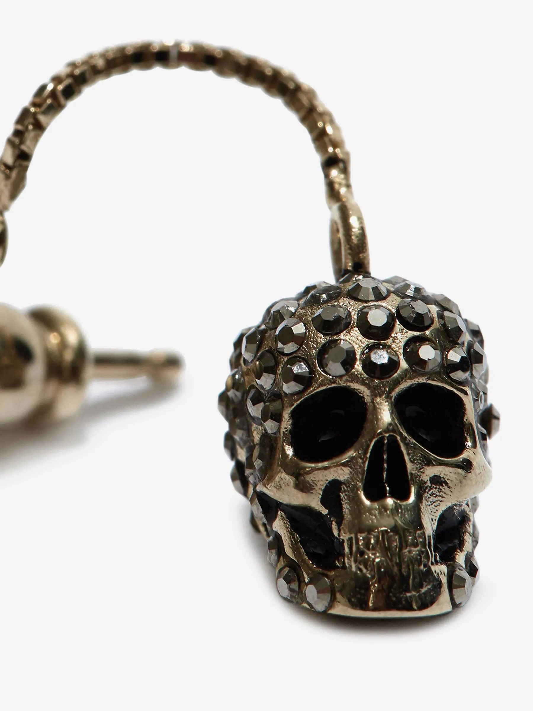 Pendientes Skull Chain