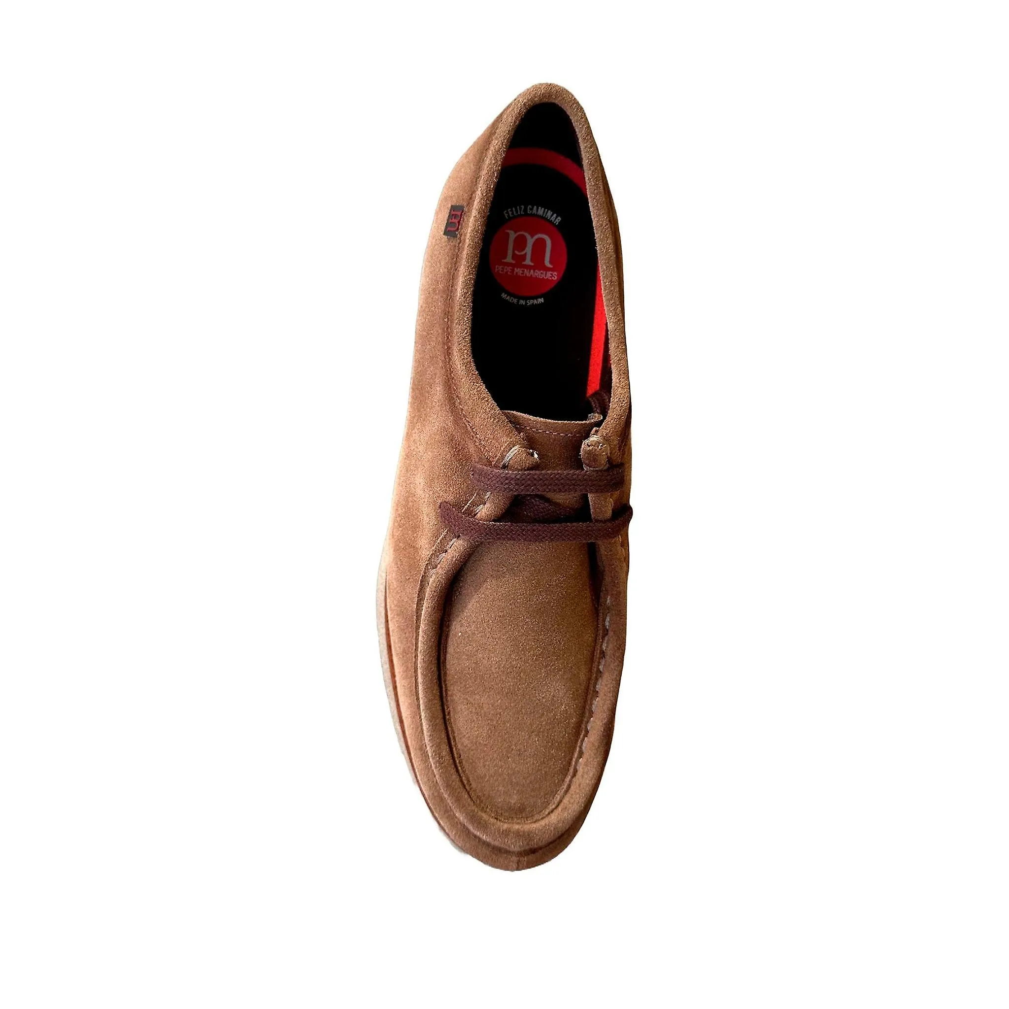 Pepe menargues mujer zapato wallabee 21100 serraje t