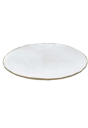 Plate White L