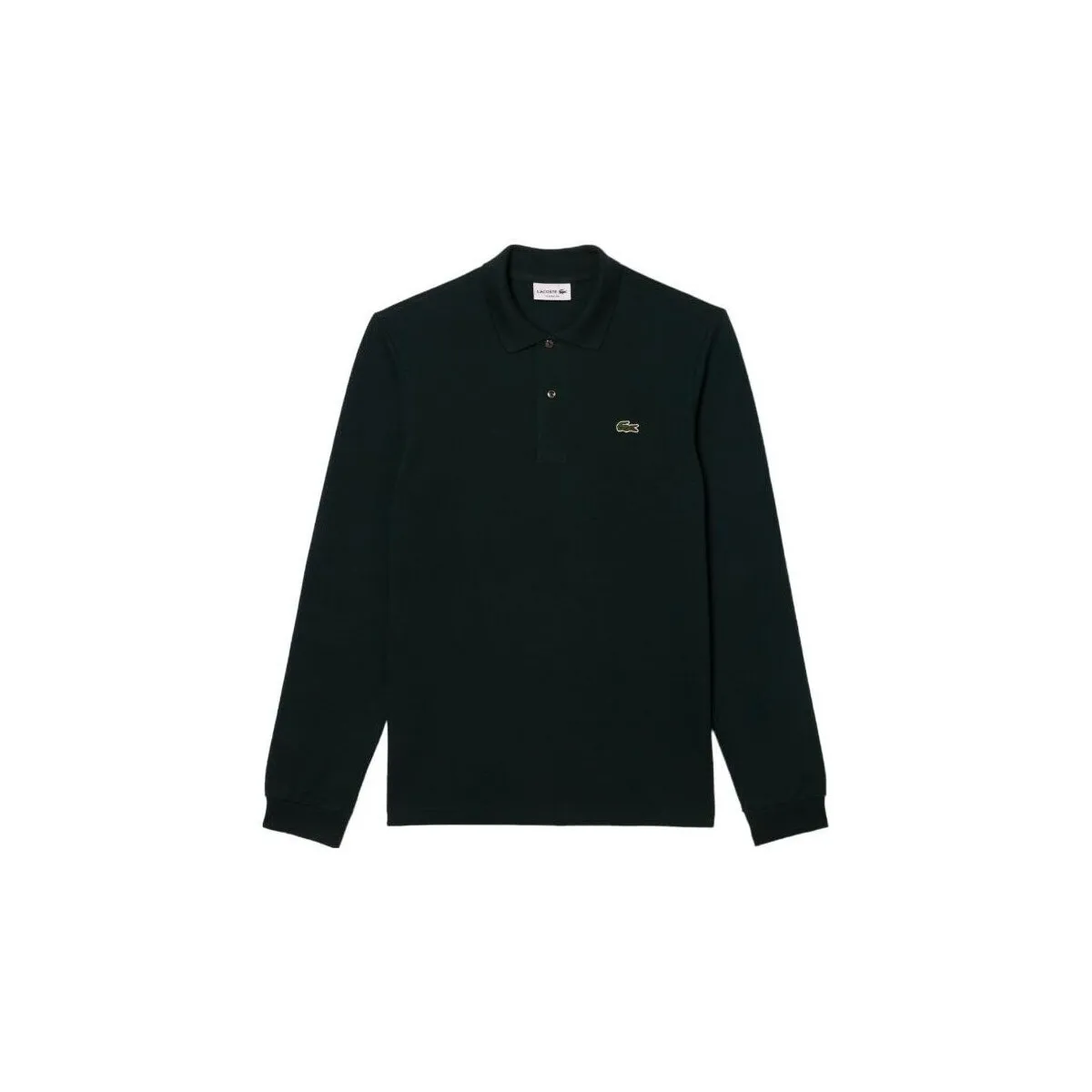 Polo Classic Fit Long Sleeve Hombre Dark Green