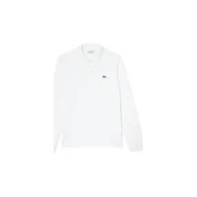 Polo Classic Fit Long sleeve Hombre White