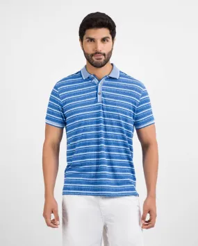 Polo Cuello Camisa Hombre Lorenzo Acero Intenso