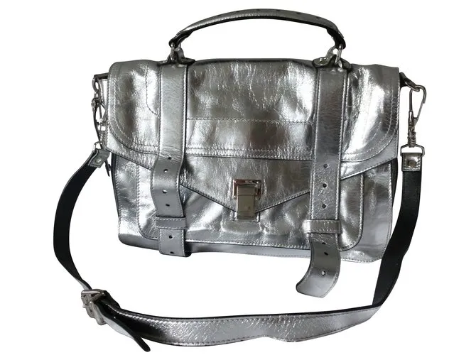 Proenza Schouler Bolsos de mano Plata 