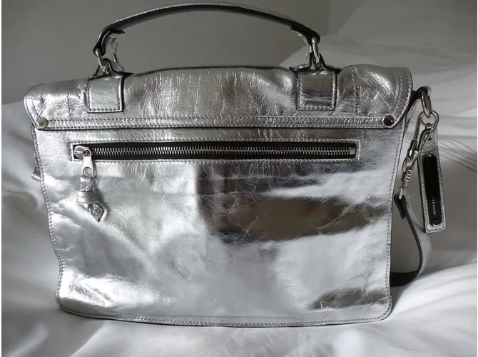 Proenza Schouler Bolsos de mano Plata 