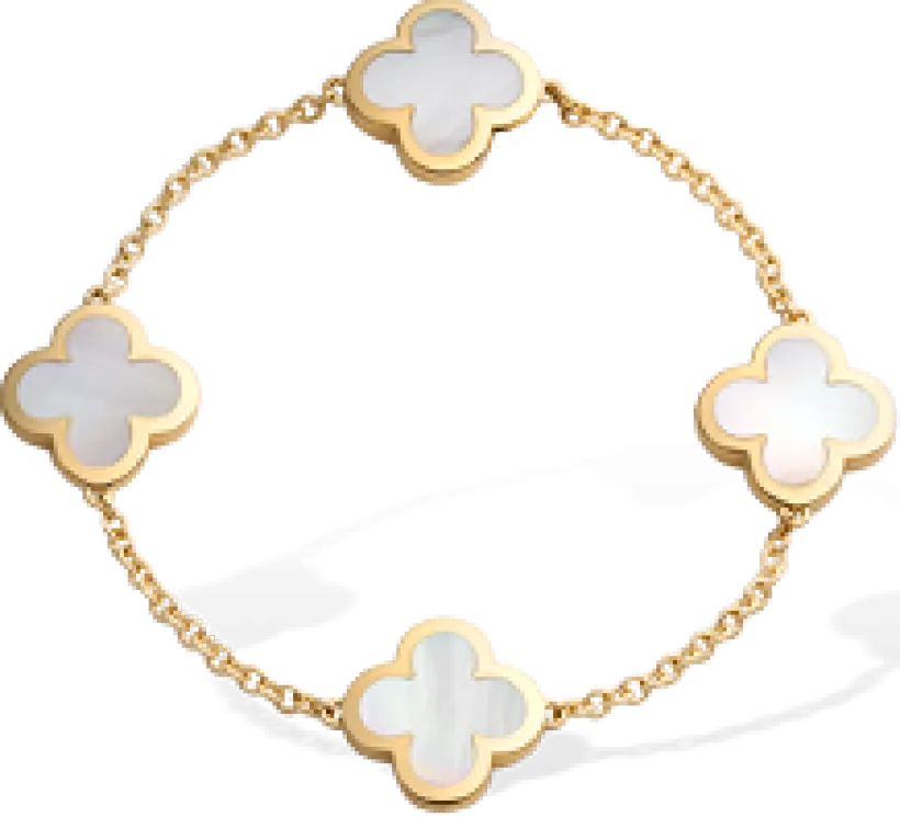 Pure Alhambra bracelet, 4 motifs