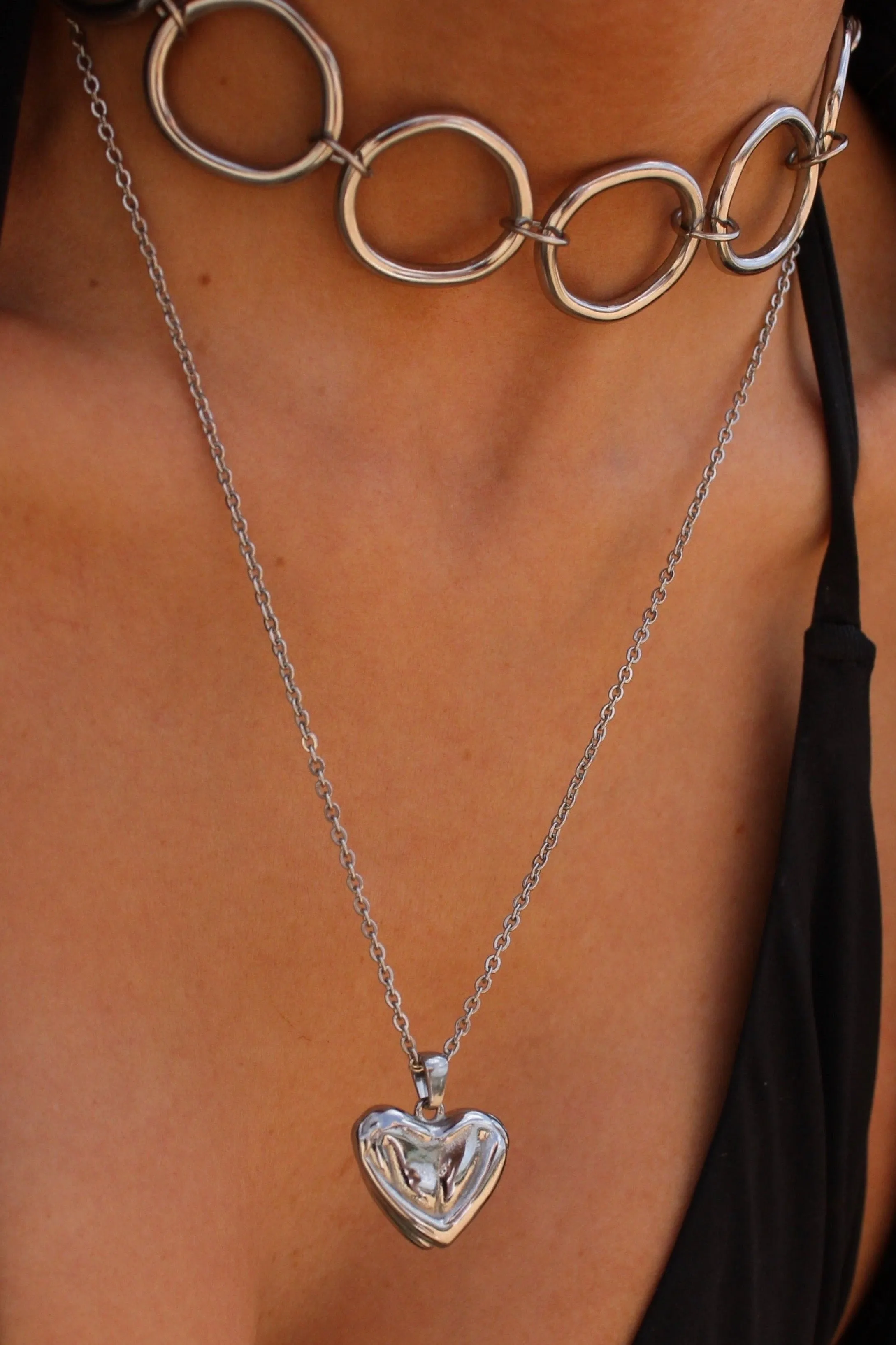 PURE LOVE NECKLACE PLATA