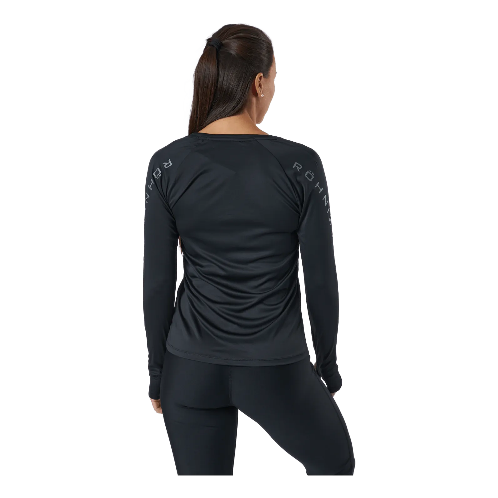 Röhnisch Active Logo Long Sleeve Black