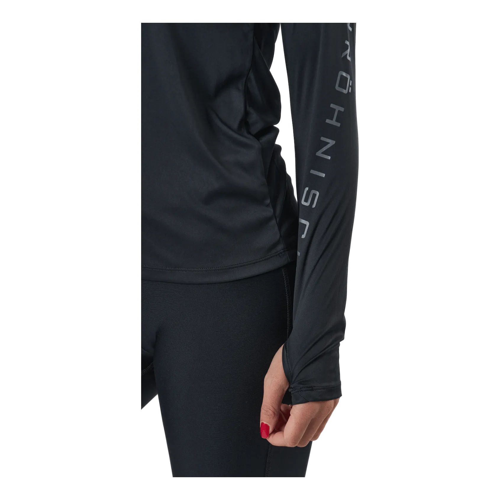 Röhnisch Active Logo Long Sleeve Black