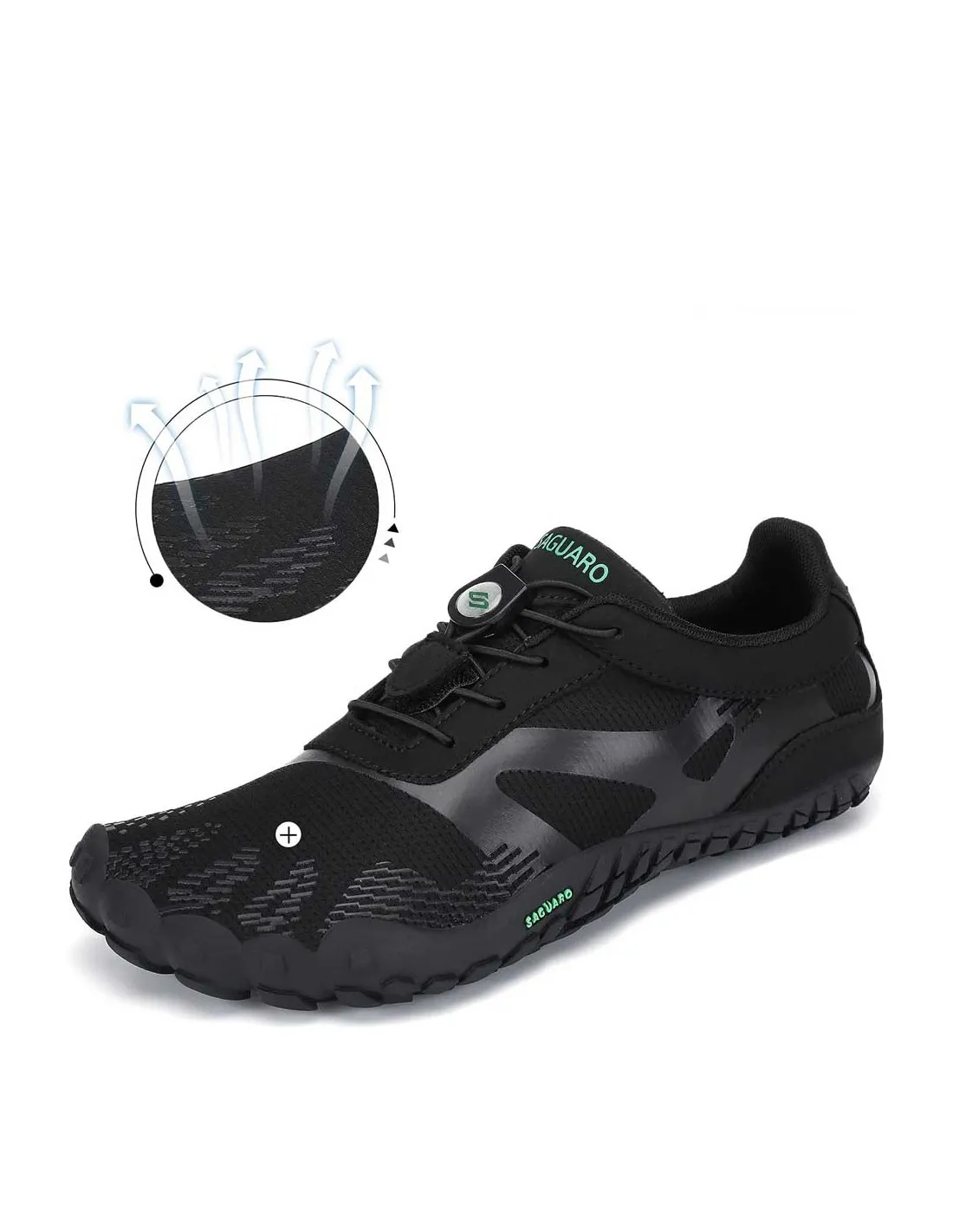 SAGUARO ZAPATILLAS DEPORTIVAS BAREFOOT XZA054BK VITALY III  XXX