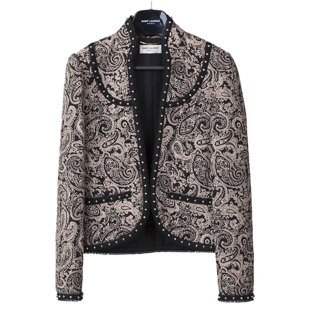 Saint Laurent Chaqueta Goyesca T S