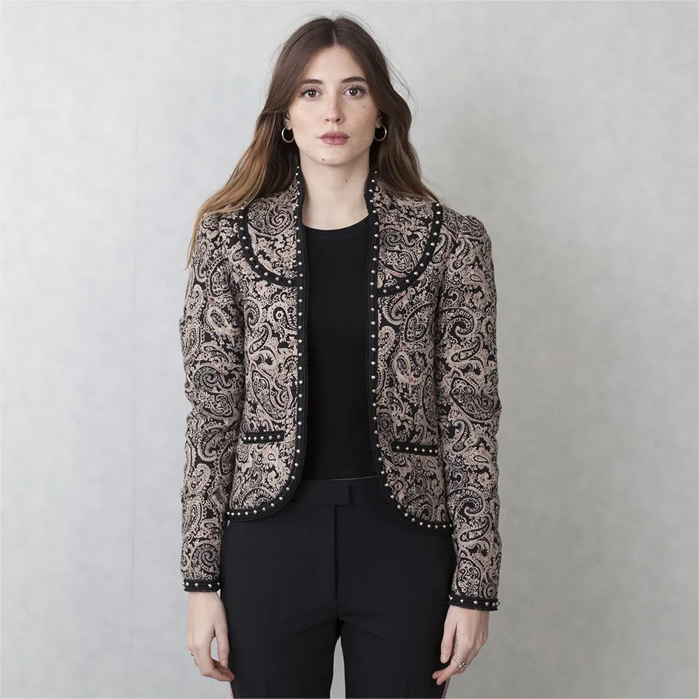 Saint Laurent Chaqueta Goyesca T S