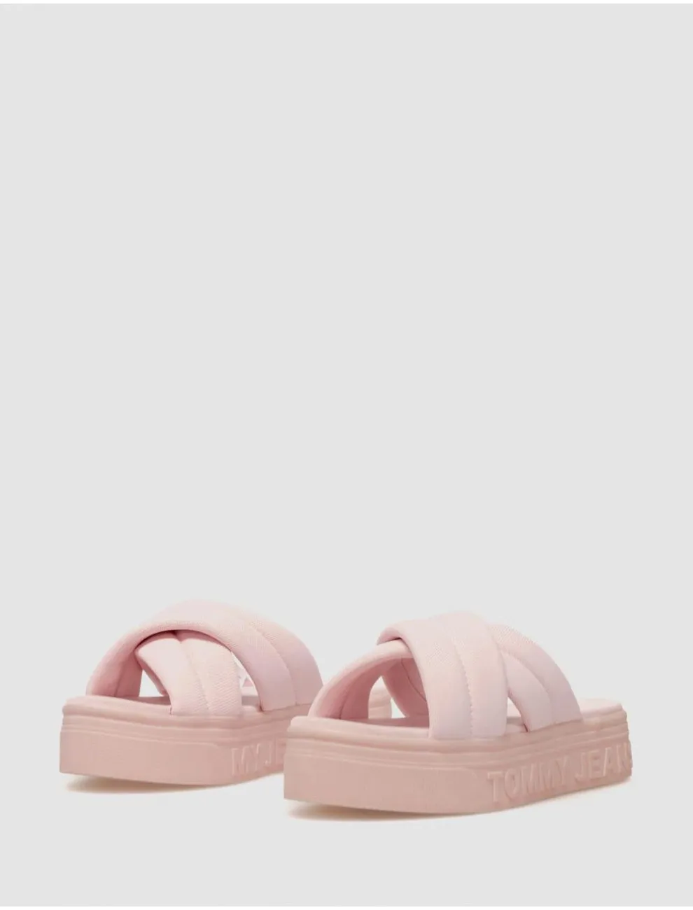 Sandalia Tommy Hilfiger Tommy Jeans Fltfrm Sandal Rosa