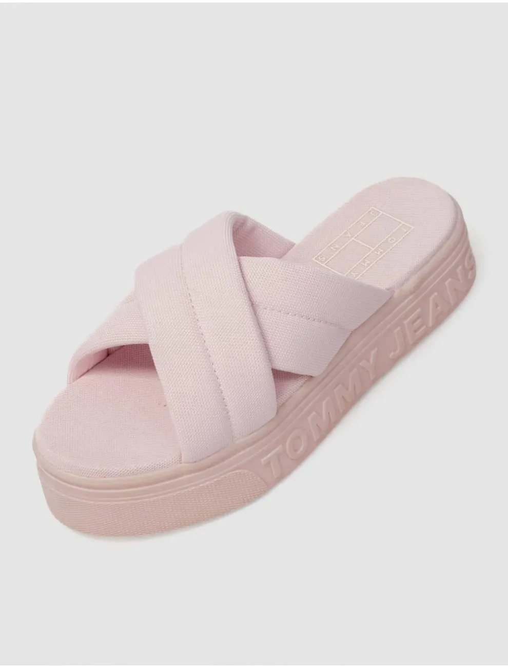 Sandalia Tommy Hilfiger Tommy Jeans Fltfrm Sandal Rosa