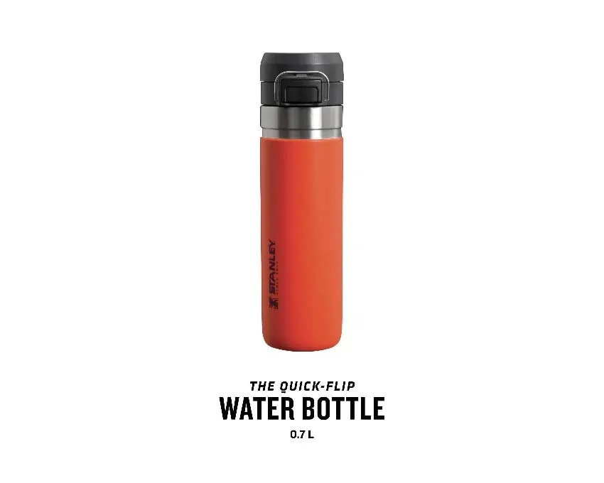 Stanley Go Quick Flip Water Bottle Tigerlily Plum 0.7 L