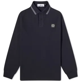 Stone Island Long Sleeve Patch Polo