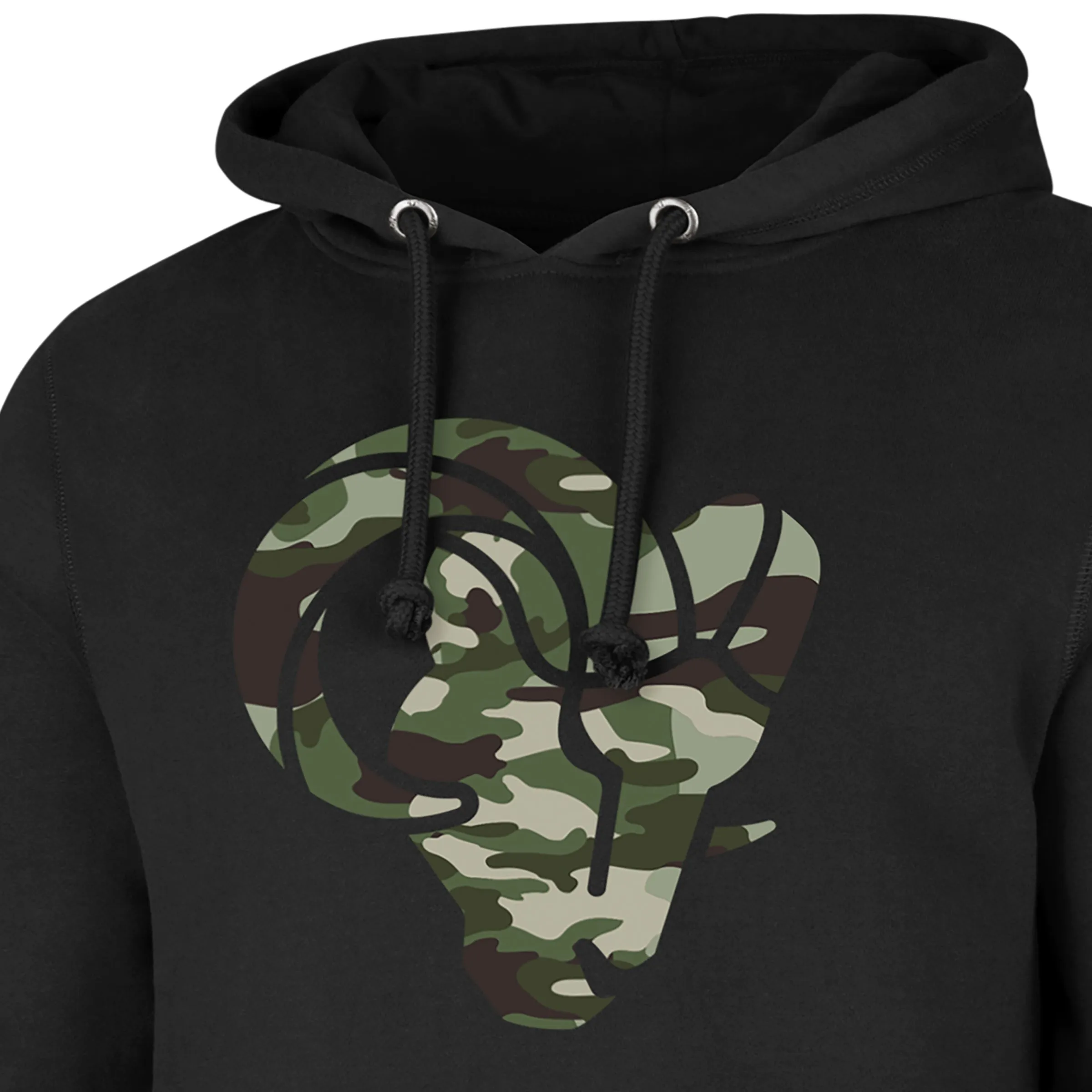 Sudadera 47 Brand 22 Camo Rams Hombre