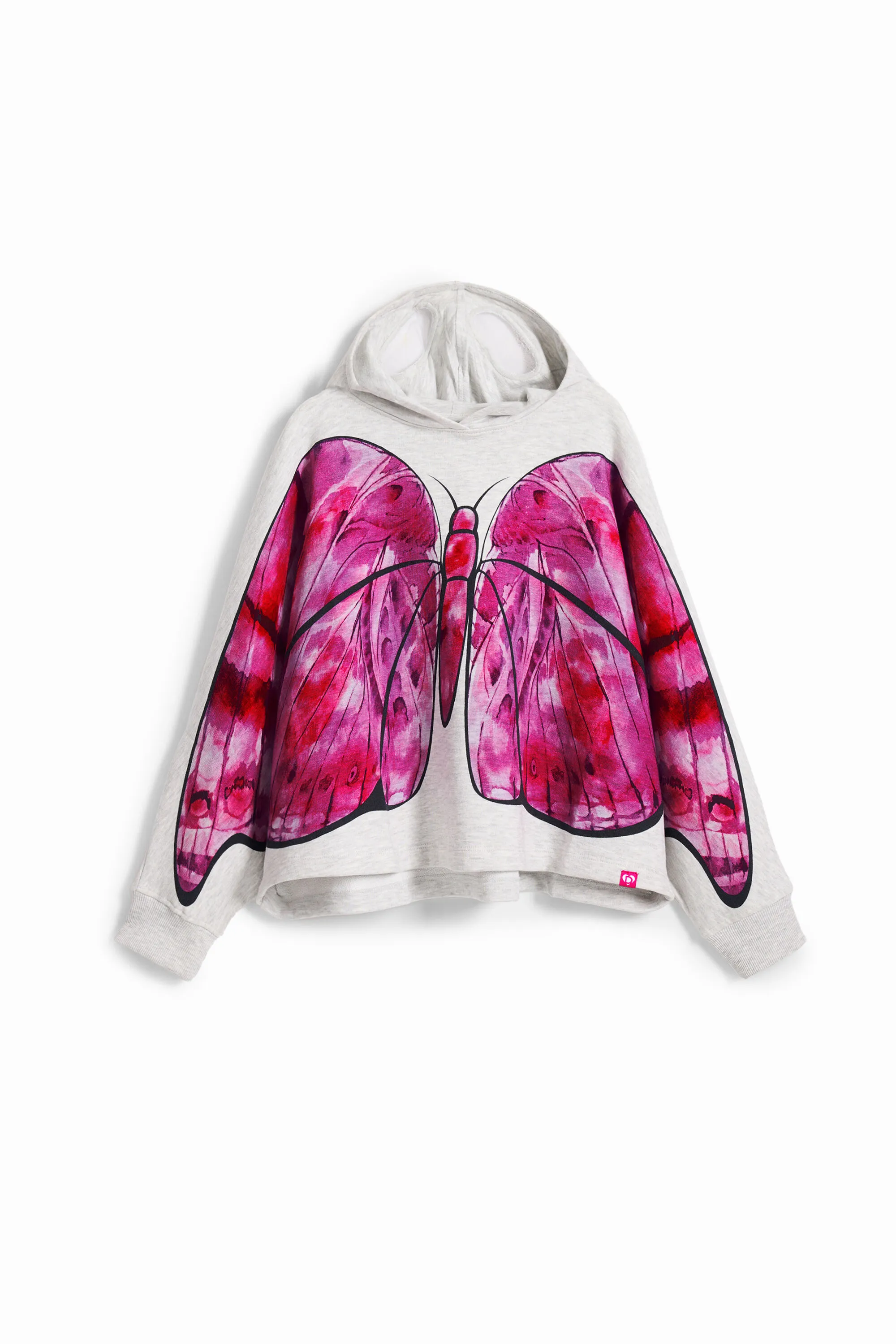 Sudadera capa mariposa