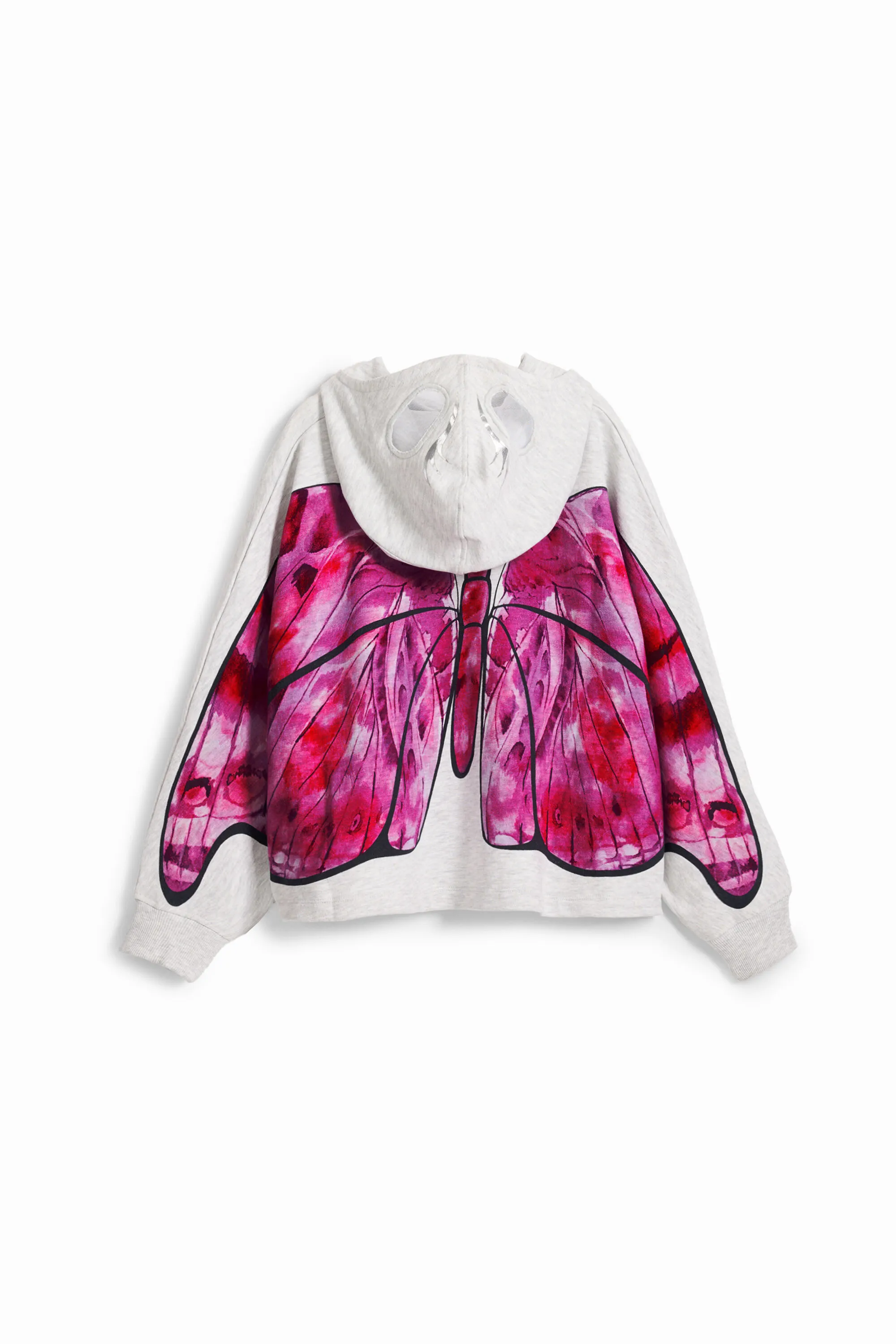 Sudadera capa mariposa