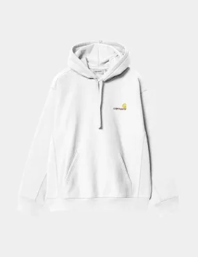 Sudadera Capucha CARHARTT AMERICAN SCRIPT - White