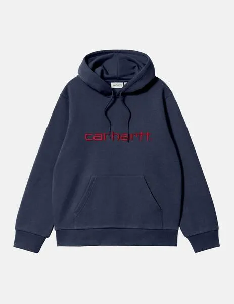 Sudadera Capucha CARHARTT SWEAT - Air Force Blue /